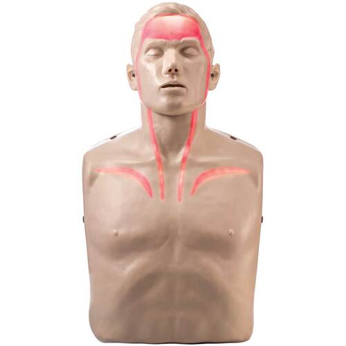 Brayden LED CPR Manikin with Blood Flow Circulation (Red Lights)