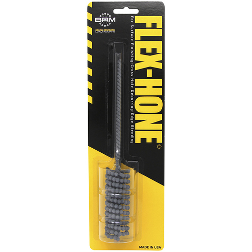 0.938″ Bore Diameter × 3″ Hone Length × 8″ Overall Length, 600 Grit, Silicon Carbide - Standard Duty Flex-Hone