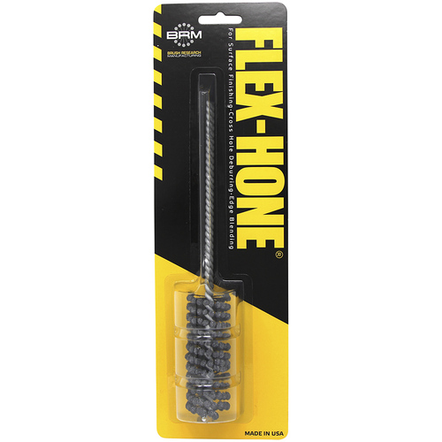 0.938″ Bore Diameter × 3″ Hone Length × 8″ Overall Length, 80 Grit, Silicon Carbide - Standard Duty Flex-Hone