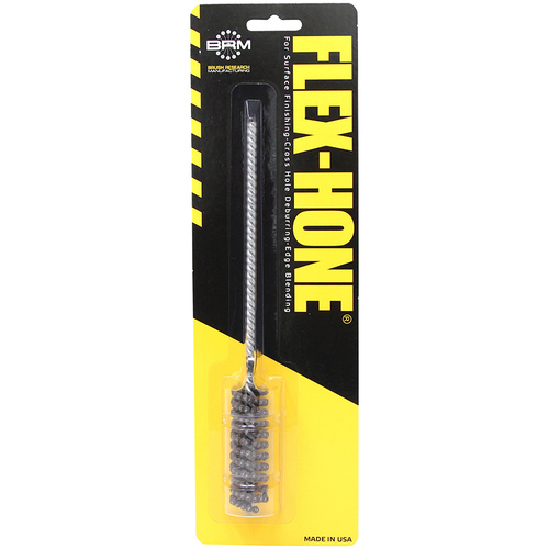 5/8″ Bore Diameter × 2 1/2″ Hone Length × 8″ Overall Length, 120 Grit, Aluminum Oxide - Standard Duty Flex-Hone