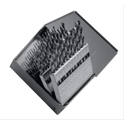 #1-#60 RHS / RHC HSS 118 Degree Radial Point General Purpose Jobber Lengh Drill Set - Bright