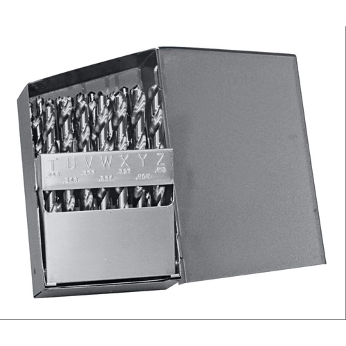 A-Z RHS / RHC HSS 118 Degree Radial Point General Purpose Jobber Lengh Drill Set - Bright