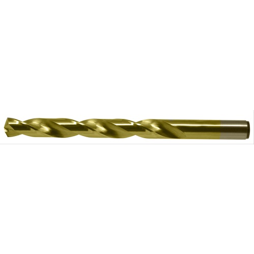 ‎1/16-1/2 RHS / RHC HSS-CO 8% (M42) 135 Degree Split Point Heavy Duty Cobalt Jobber Length Drill Set - TiN