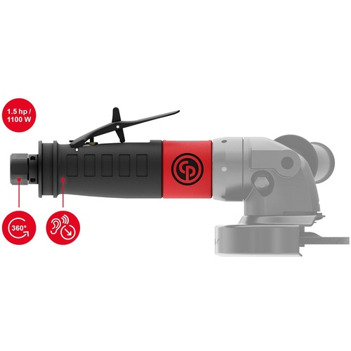 ‎CP3550-120AB45 - 4.5 Inch (115 mm) Air Angle Grinder, 1.48 HP / 1100 W - 12000 RPM