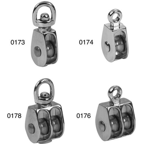 1/2″ Pulley, Single Sheave, Swivel Eye, #0173