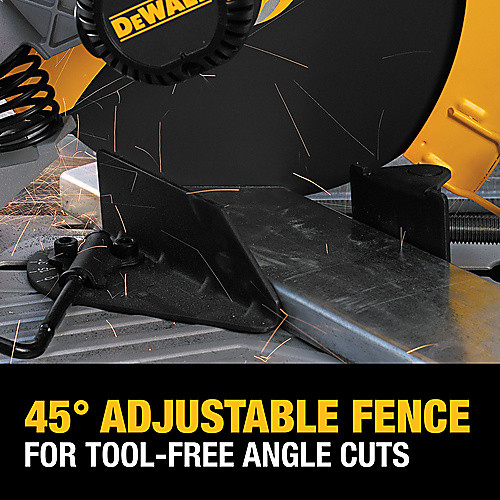 ‎14″-15 Amp-5.5 hp-5″ Round or 4 1/2″ × 6 1/2″ Rectangle Cutting Capacity - Abrasive Chop Saw with Quick Change Blade Change System