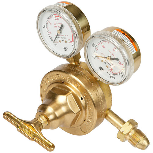 ‎Victor Model SR460A-300 Heavy Duty/High Capacity Acetylene Single Stage Regulator, CGA-300
