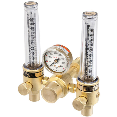 ‎Victor Model DFM150-580 Medium Duty Argon And Helium Flowmeter Regulator, CGA-580