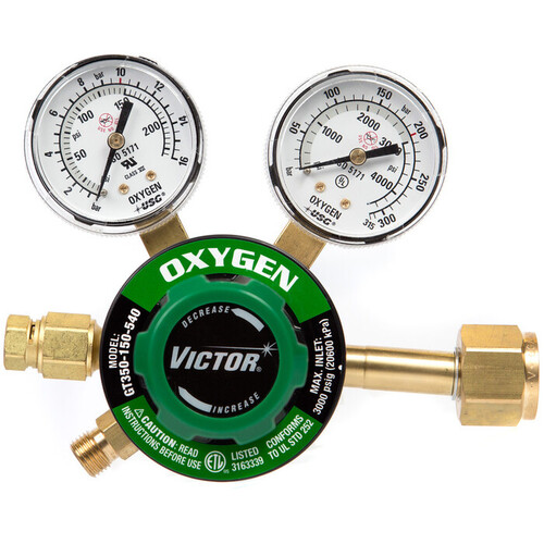 ‎Victor GT350-150-540, PACKAGED Air, Oxygen, Inert Gas Regulator