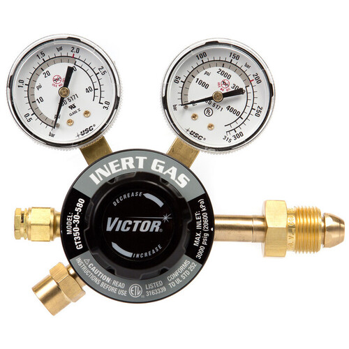 ‎Victor GT350-30-580, PACKAGED Air, Oxygen, Inert Gas Regulator