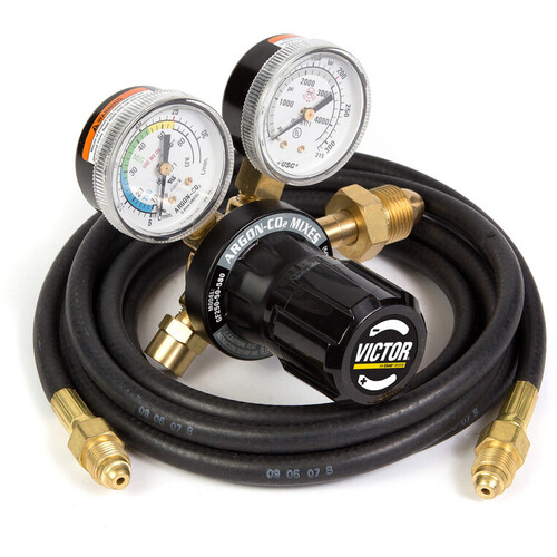 Victor Cutskill GF250 Medium-Duty Argon/CO2 Regulator with 10' hose