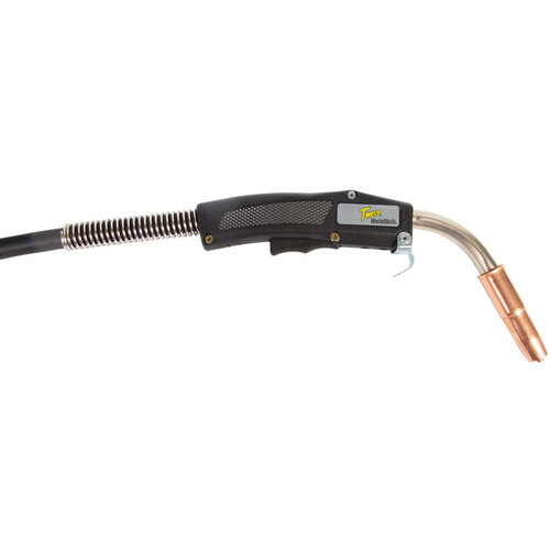 ‎Tweco Weldskill 400 Amp WM400 .035″-.045″ Air Cooled MIG Gun - 15' Cable/Euro-Kwik Style Connector