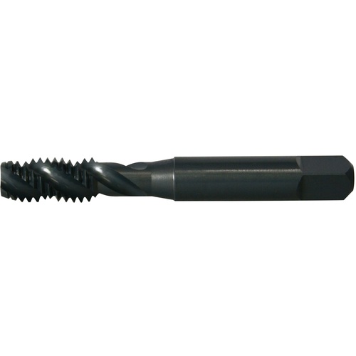 ‎5/16-18 UNC 3 Flute H3 Semi-Bottoming HSS (M4) CNC For Soft Metals Spiral Flute Tap- Steam Oxide