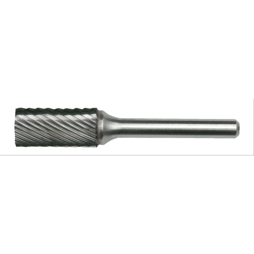 SB-2 Double Cut Solid Carbide Bur-Cylindrical with End Cut