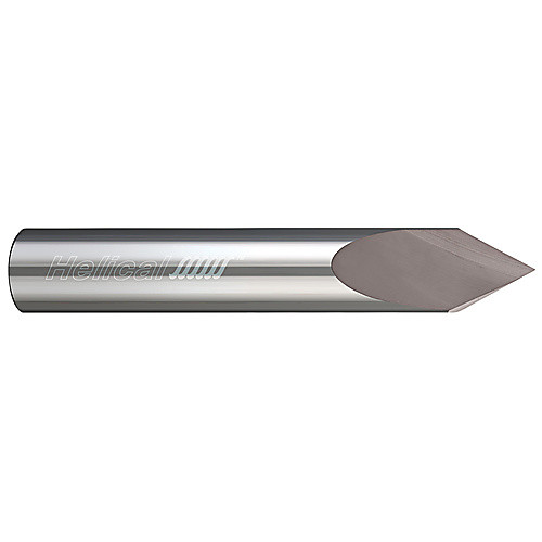 ‎0.6250″ (5/8) Shank DIA × 60 Degree Included Angle - 2 Flute - Uncoated