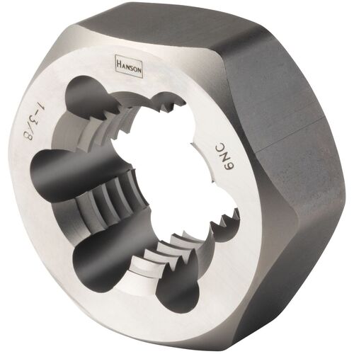 ‎1-3/8-6 / Carbon Steel Right Hand Hexagon Die