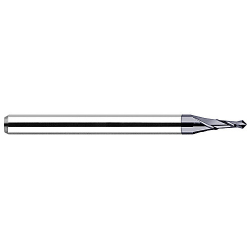3/16″ × 2″ OAL 150 Degree Carbide Spotting Drill AlTiN