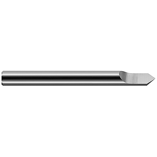 Engraving Cutters - 0.1250″ (1/8″) Shank Diameter × 90° included Carbide Pointed Engraver, 1 Flute