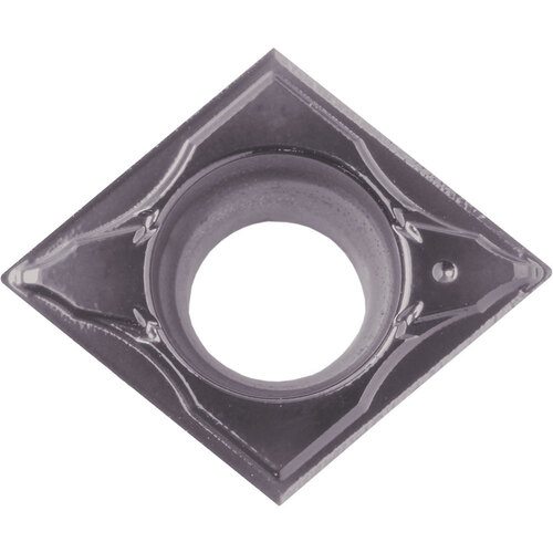 CCGT 32502 GF PR1725, 0.004″ Corner Radius, 5/32″ Thick, 3/8″ Inscribed Circle, MEGACOAT NANO PLUS, 80 Degree Diamond, Turning Indexable Insert
