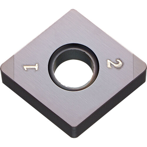 CNGA 432 MEH KBN05M, 1/32″ Corner Radius, 3/16″ Thick, 1/2″ Inscribed Circle, MEGACOAT, Diamond, Turning Indexable Insert