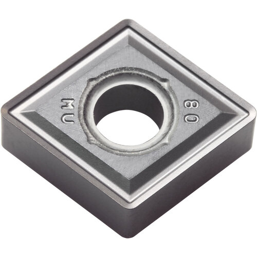 CNMG 544 MU PR015S, 1/16″ Corner Radius, 1/4″ Thick, 5/8″ Inscribed Circle, MEGACOAT HARD, Diamond, Turning Indexable Insert