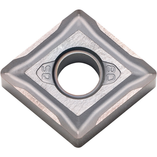 CNMG 644 SQ PR015S, 1/16″ Corner Radius, 1/4″ Thick, 3/4″ Inscribed Circle, MEGACOAT HARD, Diamond, Turning Indexable Insert