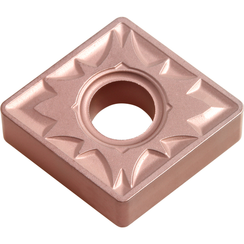 CNMG 432 ZS CA315, 1/32″ Corner Radius, 3/16″ Thick, 1/2″ Inscribed Circle, TiCnulll2O3/Ti, Diamond, Turning Indexable Insert