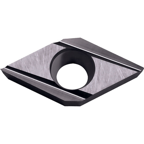 DCET 32502 J PR1705, 0.004″ Corner Radius, 5/32″ Thick, 3/8″ Inscribed Circle, MEGACOAT NANO PLUS, 55 Degree Diamond, Turning Indexable Insert