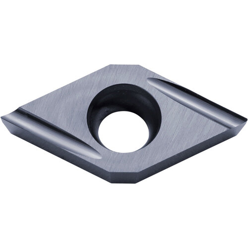 DCET 32505 MF-USF PR1225, 0.0079″ Corner Radius, 5/32″ Thick, 3/8″ Inscribed Circle, MEGACOAT, Diamond, Turning Indexable Insert