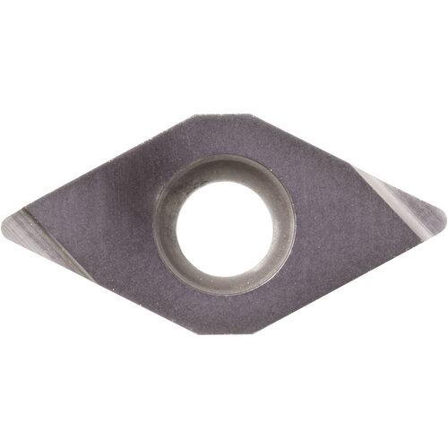 DCET 21501 FSF PR930, 0.001″ Corner Radius, 3/32″ Thick, 1/4″ Inscribed Circle, TiCN, 55 Degree Diamond, Turning Indexable Insert