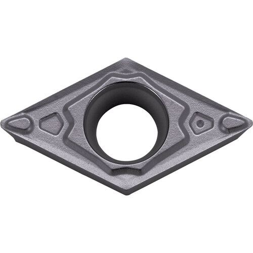 DCMT 2151 MQ PR1535, 1/64″ Corner Radius, 3/32″ Thick, 1/4″ Inscribed Circle, MEGACOAT NANO, Diamond, Turning Indexable Insert