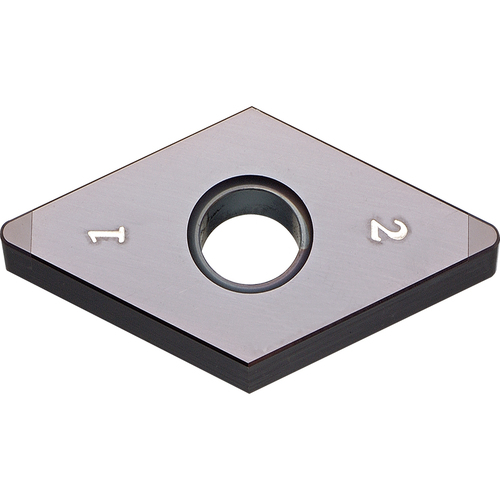 DNGA 433 ME4 KBN05M, 3/64″ Corner Radius, 3/16″ Thick, 1/2″ Inscribed Circle, MEGACOAT, Diamond, Turning Indexable Insert