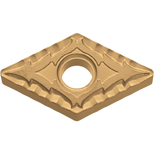 DNMG 443 CQ PV7020, 3/64″ Corner Radius, 1/4″ Thick, 1/2″ Inscribed Circle, TiAlN/TiN, 55 Degree Diamond, Turning Indexable Insert