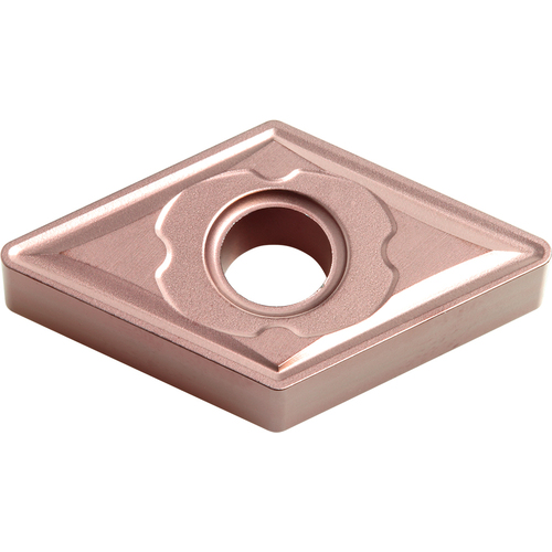 DNMG 441 C CA315, 1/64″ Corner Radius, 1/4″ Thick, 1/2″ Inscribed Circle, TiCnulll2O3/Ti, Diamond, Turning Indexable Insert