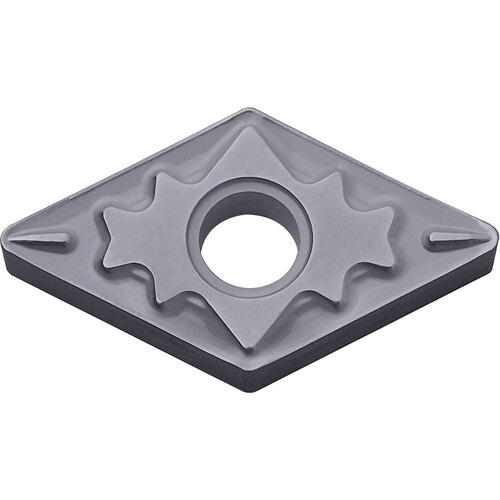 DNMG 442 HQ PR1535, 1/32″ Corner Radius, 1/4″ Thick, 1/2″ Inscribed Circle, MEGACOAT NANO, 55 Degree Diamond, Turning Indexable Insert