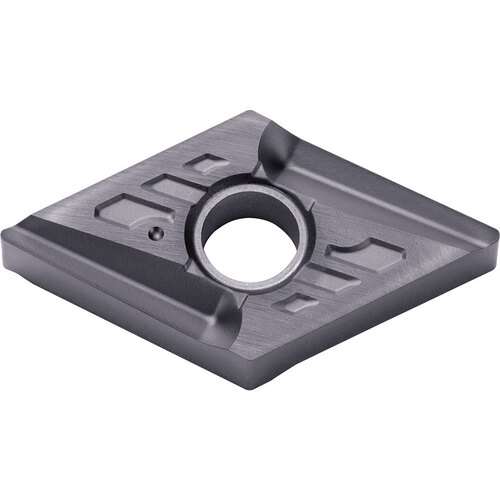 DNMG 4305 LD PR1725, 0.008″ Corner Radius, 3/16″ Thick, 1/2″ Inscribed Circle, MEGACOAT NANO PLUS, 55 Degree Diamond, Turning Indexable Insert