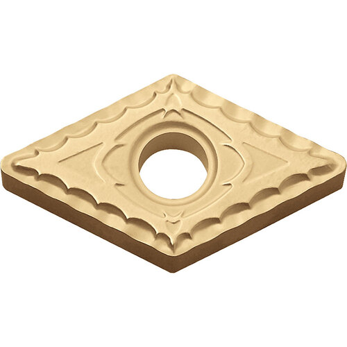 DNMG 431 XQ CA515, 1/64″ Corner Radius, 3/16″ Thick, 1/2″ Inscribed Circle, TiCnulll2O3/TiN, Diamond, Turning Indexable Insert