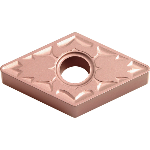 DNMG 442 ZS CA320, 1/32″ Corner Radius, 1/4″ Thick, 1/2″ Inscribed Circle, TiCnulll2O3/Ti, Diamond, Turning Indexable Insert