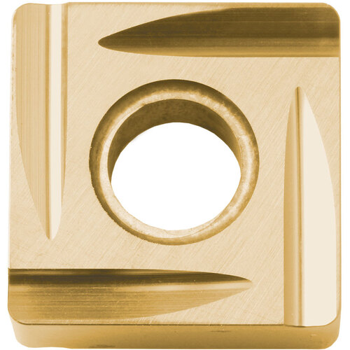 SNMG 431 C PV710, 1/64″ Corner Radius, 3/16″ Thick, 1/2″ Inscribed Circle, TiCN (MEGACOAT NANO), Square, Turning Indexable Insert
