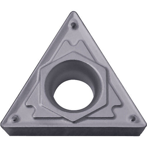 TCMT 2151 HQ PR930, 1/64″ Corner Radius, 3/32″ Thick, 1/4″ Inscribed Circle, TiCN, 60 Degree Triangle, Turning Indexable Insert
