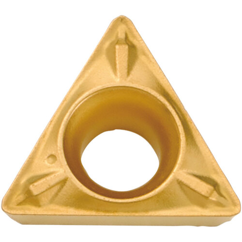 TCMX 2151 WP CA530, 1/64″ Corner Radius, 3/32″ Thick, 1/4″ Inscribed Circle, TiCnulll2O3/TiN, Triangle, Turning Indexable Insert