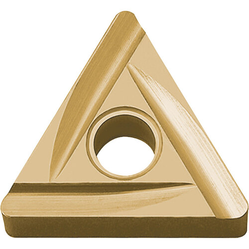 TNGG 221 B PV710, 1/64″ Corner Radius, 1/8″ Thick, 1/4″ Inscribed Circle, TiCN (MEGACOAT NANO), Triangle, Turning Indexable Insert