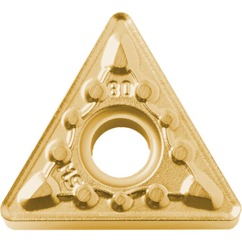 TNMG 333 MS CA6515, 3/64″ Corner Radius, 3/16″ Thick, 3/8″ Inscribed Circle, TiCnulll2O3/TiN, Triangle, Turning Indexable Insert
