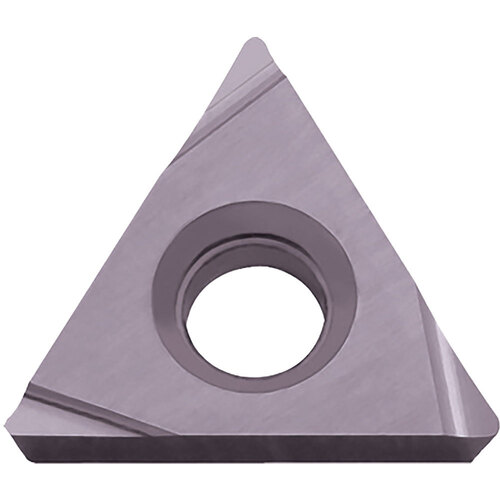 TPGH 321 PR1725, 1/64″ Corner Radius, 1/8″ Thick, 3/8″ Inscribed Circle, MEGACOAT NANO PLUS, 60 Degree Triangle, Turning Indexable Insert