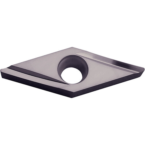 VBGT 22013 M-Y PR1225, 0.002″ Corner Radius, 1/8″ Thick, 1/4″ Inscribed Circle, MEGACOAT, Diamond, Turning Indexable Insert
