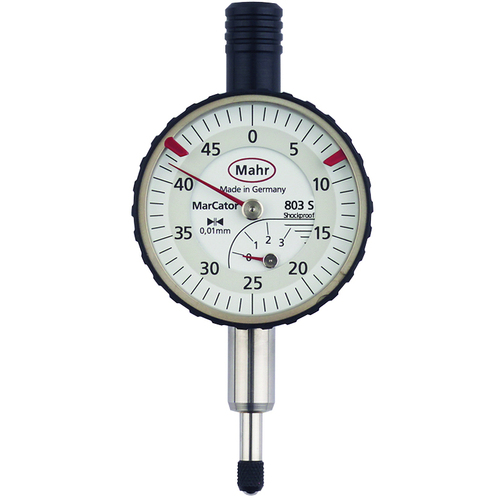‎Dial Indicator - 0.01 mm Total Range-0.01 mm Graduation - AGD 1