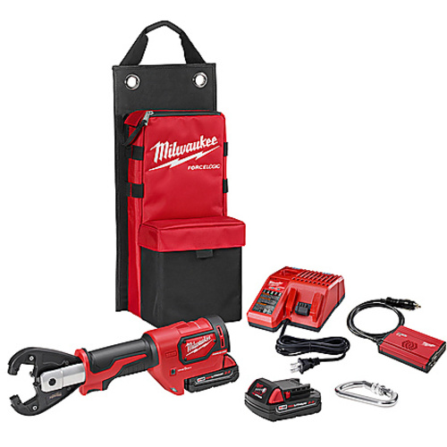M18 FORCE LOGIC 6T Utility Crimper Kit with Kearney Grooves