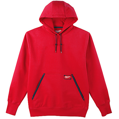 HD PULLOVER HOODIE RED 2X