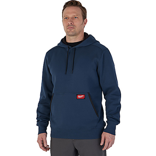 MID PULLOVR HOODIE BLU 2X