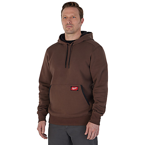 MID PULLOVER HOODIE BR 2X